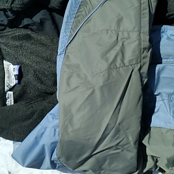 π» EUC COLUMBIA Interchange BLUE & MOSS πΏ SKI Jacket SZ M Calais Peak π» - Picture 8 of 14
